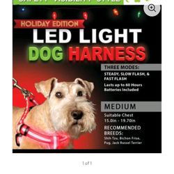 LED Light Harness- BLACK (med Size)