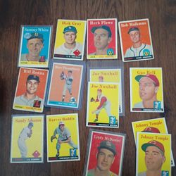 Vintage Baseball Cards: 1958 TOPPS 
