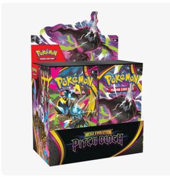 Pre- Order Pokemon Pitch Black Booster Box