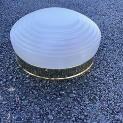 Vintage Brass Ceiling Light 