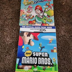 $10 Each - Nintendo Power DS Video Game Guides, Mario And Yoshi