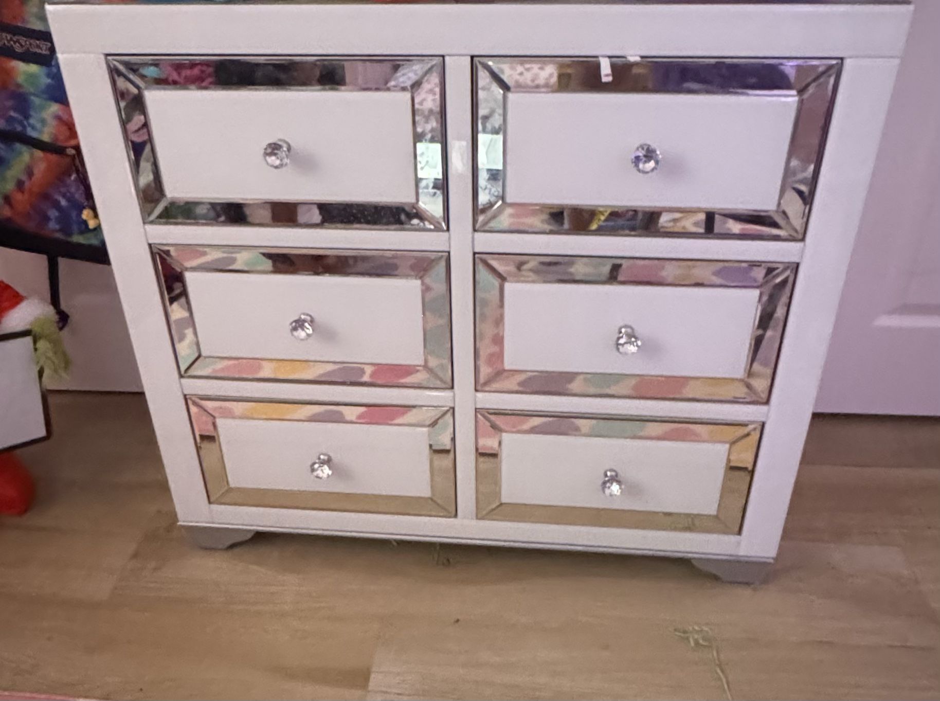 Mirror 6 Drawer Dresser