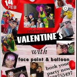 Face Paint And Ballons