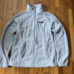 Grey Columbia zip jacket 