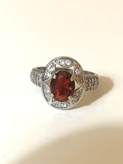 Ruby Fashion Ring, Size 7.5