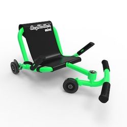 EzyRoller Razor Jr. Lil' Crazy Ride On, Green Fun Push Go Cart 