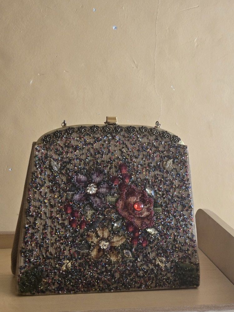 Vintage Beaded Handbag
