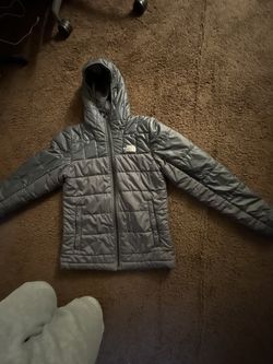 Dark Grey Northface puffer