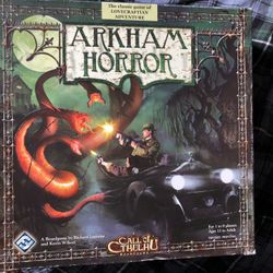 Arkham Horror: A Call Of Cthulhu Board Game