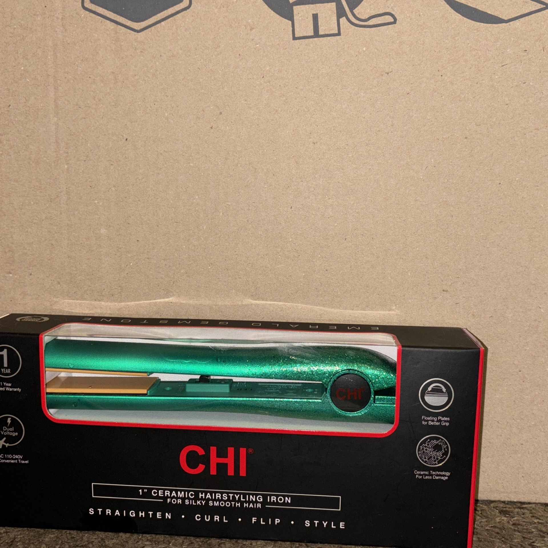 Chi Green Sparkle Straightener