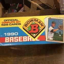 Baseball Cards:  Bowman 1990 Factory Set