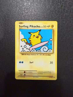 Surfing Pikachu