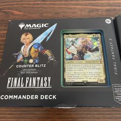 Magic the Gathering Final Fantasy Commander Deck