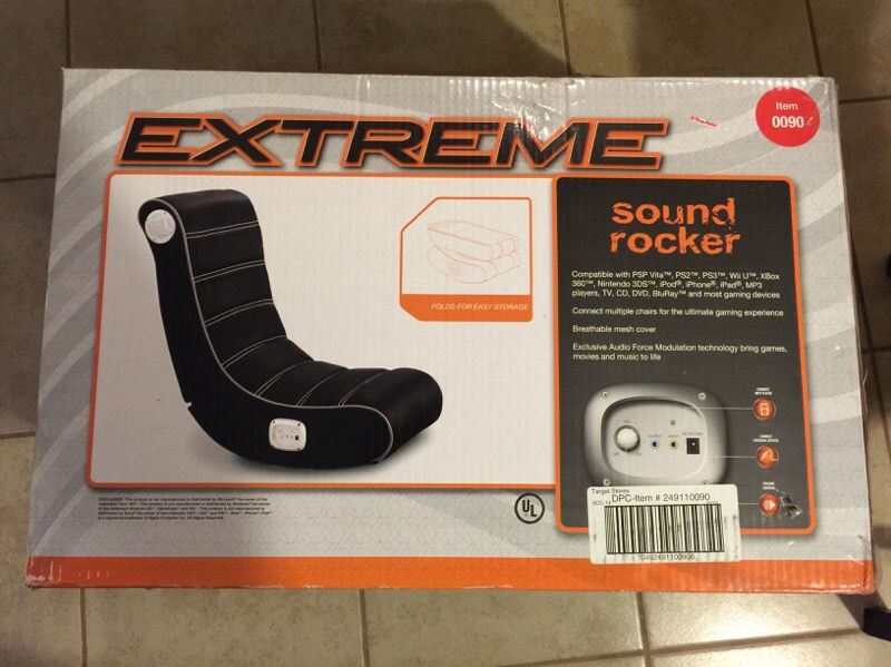 Extreme x Rocker Impact Mesh Sound Gaming Chair