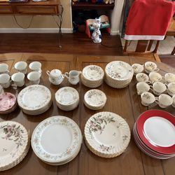 Fancy Plates And Tea Cups