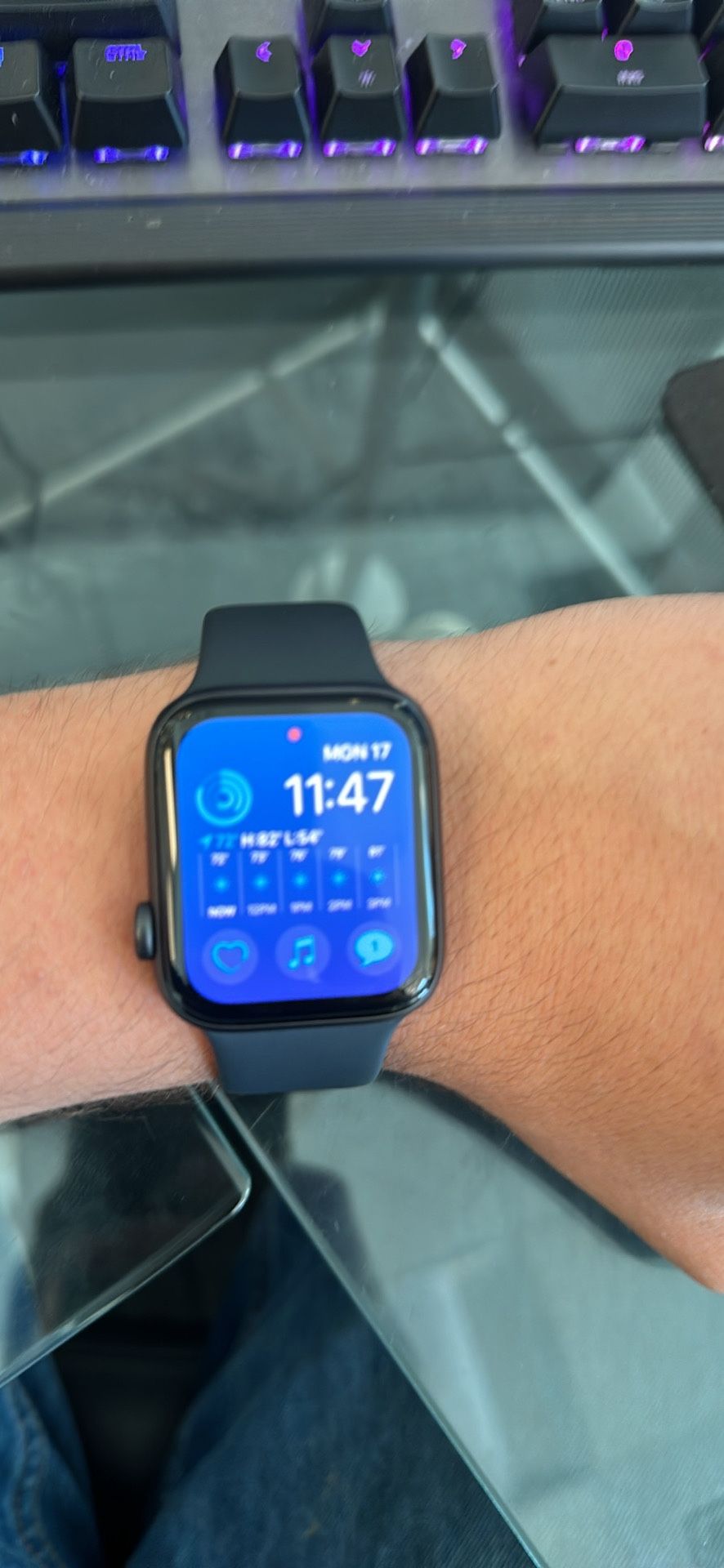 44mm Apple Watch With Apple Care