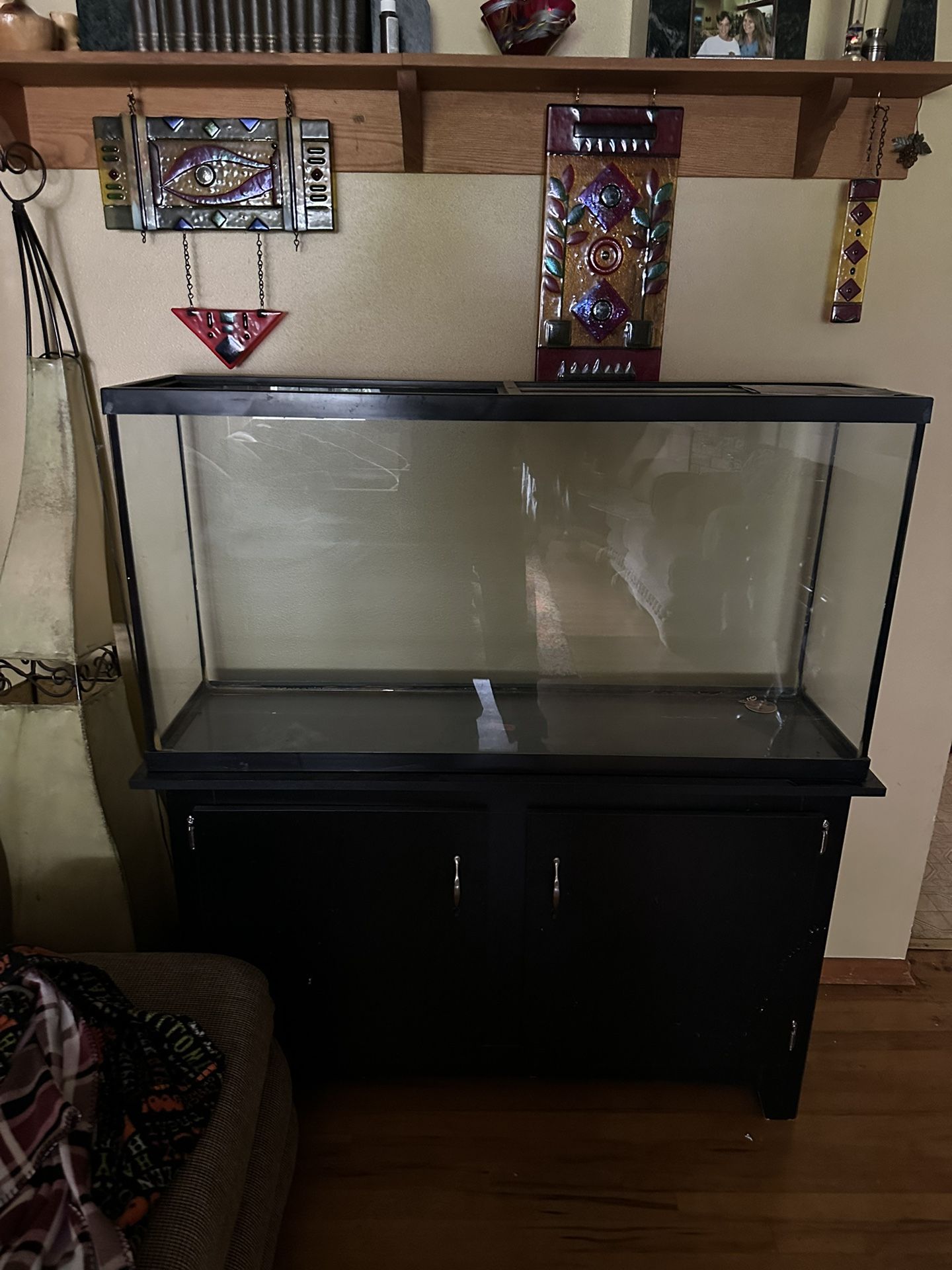 55 Gallon Aquarium And Stand