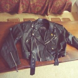 Leather jacket