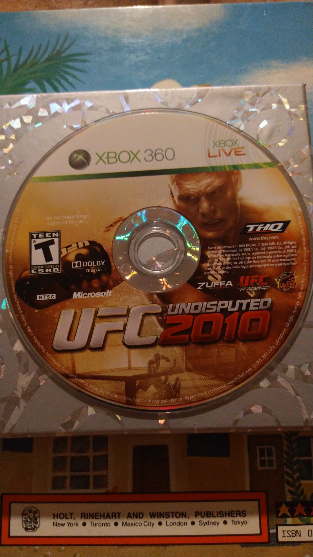 UFC Undisputed 2010 Xbox 360, Game Disc only