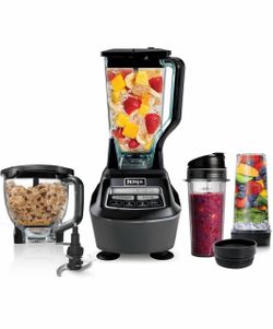 Ninja Kitchen System | All-in-One Food Processor & Blender for Smoothies |