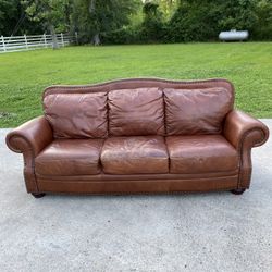 Leather Couch 
