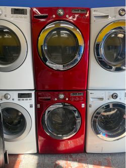 LG set Washer and Dryer gas