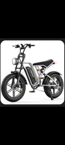 20x4 ebike silver brand new