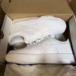DS White AF1 Size 10.5