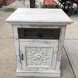 Vintage Nightstand End Table