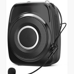 Voice Amplifier,Voice Amplifier for Teachers,Portable Voice Amplifier Microphone Headset,Personal Voice Amplifier,Suitable for Classroom,Training,Meet