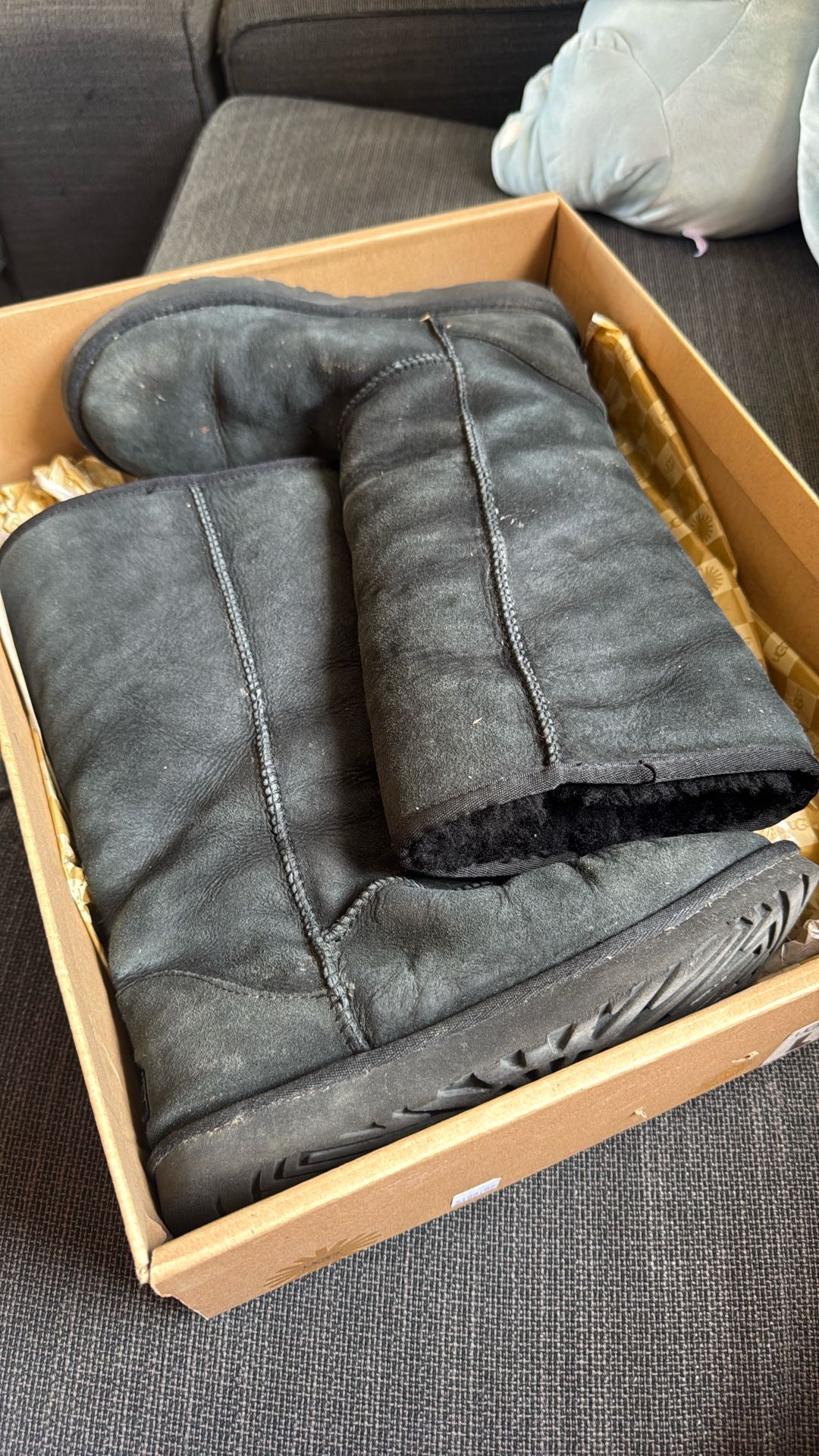 Black Size 8 Uggs
