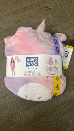 Saint Eve kids 2 in 1 sleep hoodie
