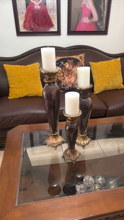 Candelabros de cristal