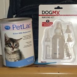 Kitten Nursing Kit And Milk