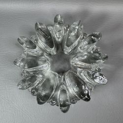 MCM GERMANY Glasdesign Georgshutte Tea Light Teapot Warmer 12 Petals 6" Heavy