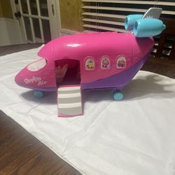Shopkins toy airplane