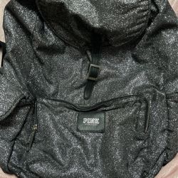 Pink sparkle backpack