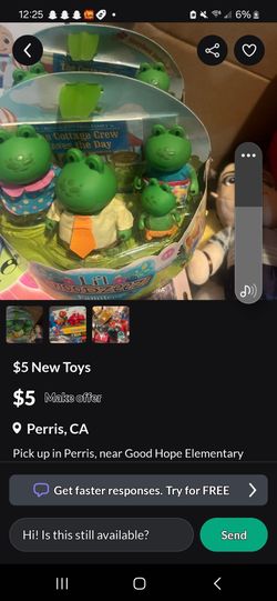 Free toy frog