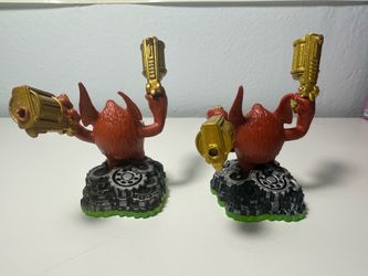 trigger happy skylander figure
