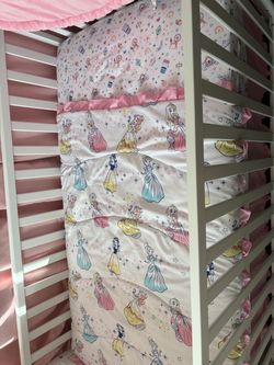 Disney princess crib bedding set