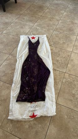 Dress Long Dark Purple 