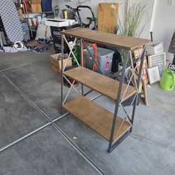 Modern Industrial Accent Ladder Shelf 