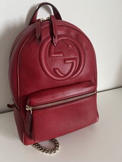 Gucci Soho Leather Chain Back Pack