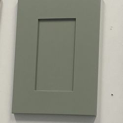 Green Shaker Cabinets