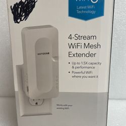 Netgear 4 Stream Wifi Mesh Extender 