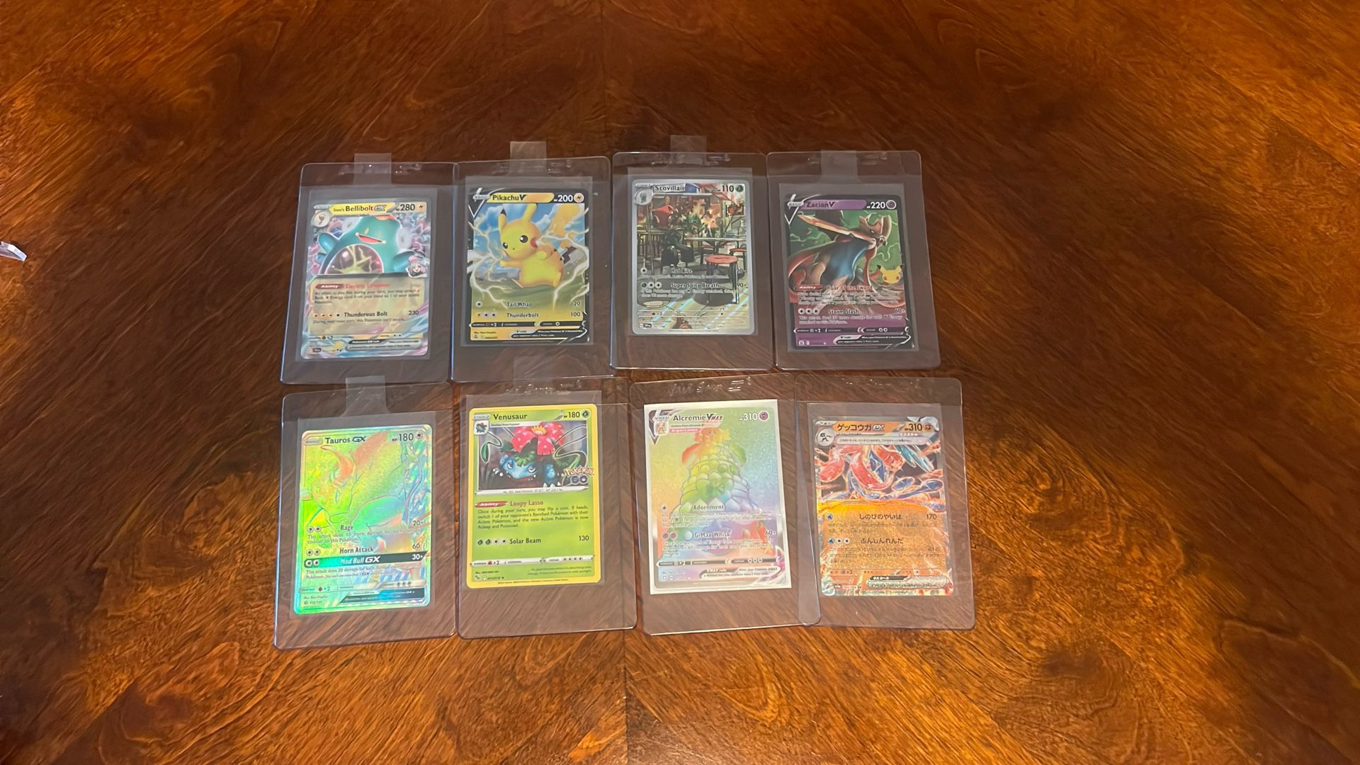 8 Pokémon Cards Rare