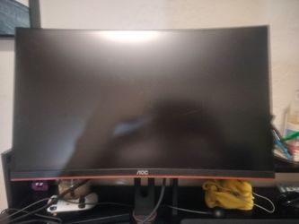 AOC C24G1 24” Curved 144Hz Gaming Monitor (FreeSync, 1ms, HDMI/DP)