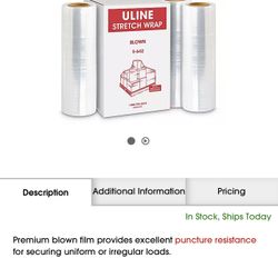 Uline S-642 (3 Rolls)