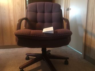 Comfort rolling armchair made in USA
