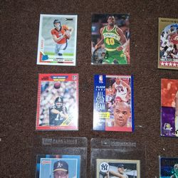 Lot Of 12 Vintage Hall Of Fame Collectible Cards Plus Bonus